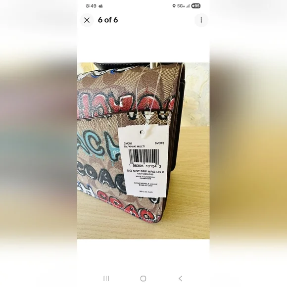 Coach Crossbody Bag - Picture 6 of 6